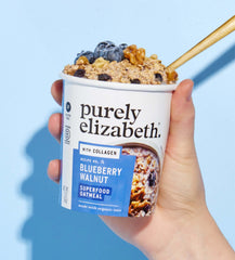 Blueberry Walnut Superfood Oat Cup with Collagen