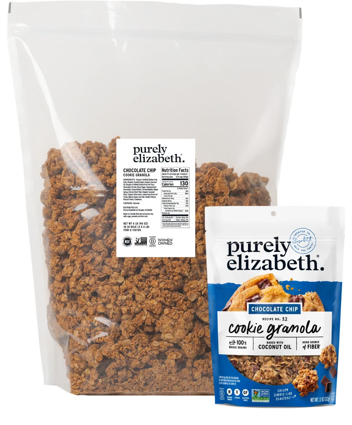 6lb Bulk Chocolate Chip Cookie Granola