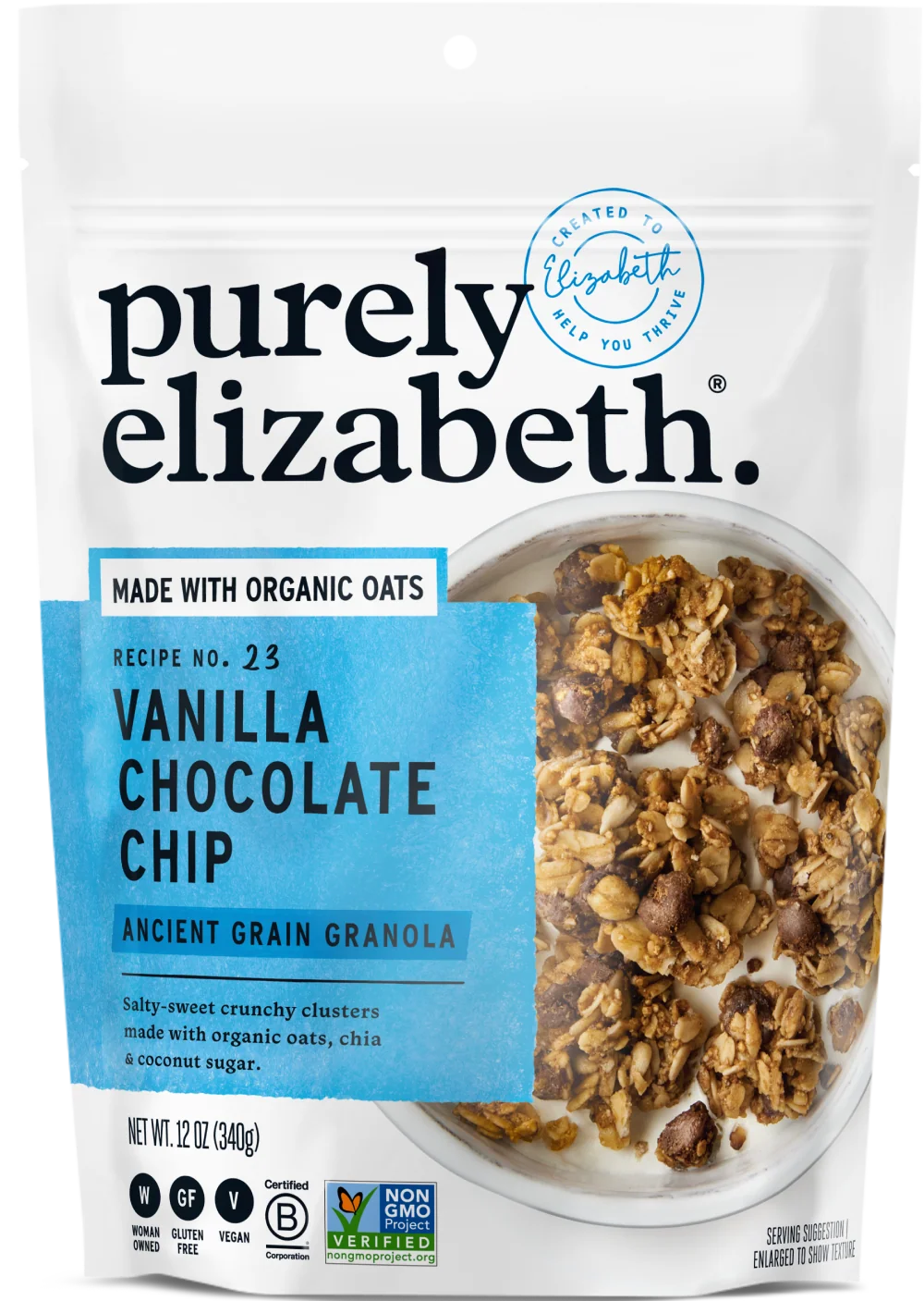 Vanilla Chocolate Chip Ancient Grain Granola