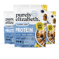 Blueberry Lemon Protein Granola
