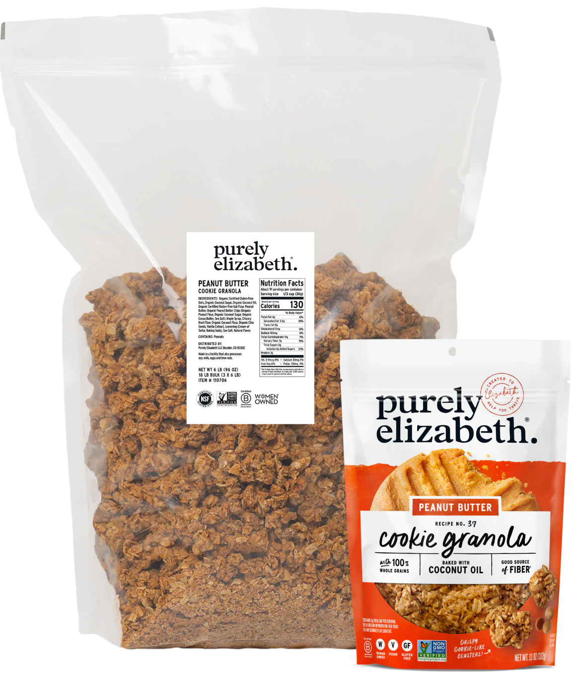 6lb Bulk Peanut Butter Cookie Granola