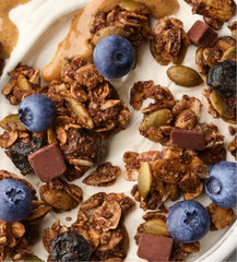 Dark Chocolate Blueberry Protein Granola