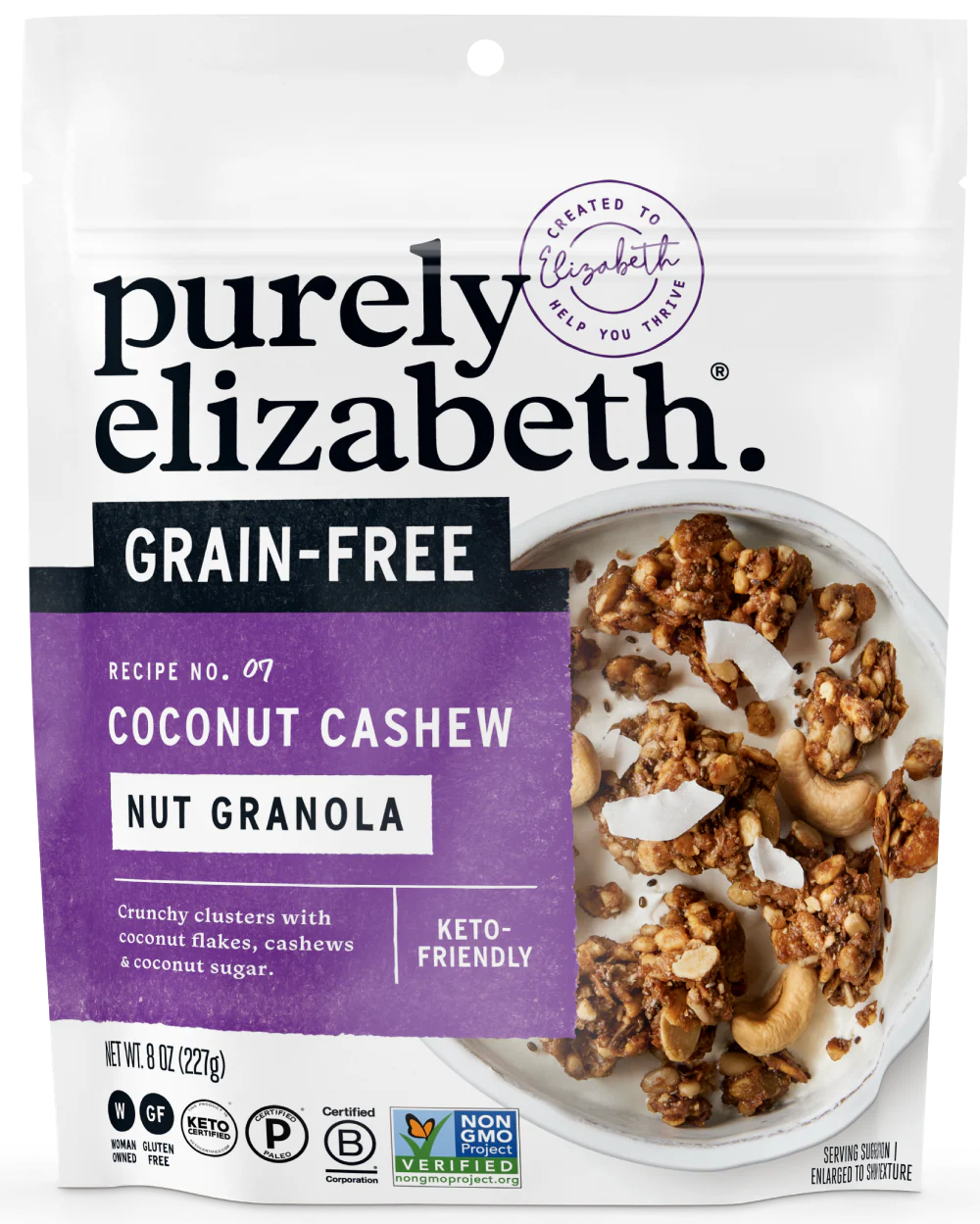 Coconut Cashew Grain-Free Granola