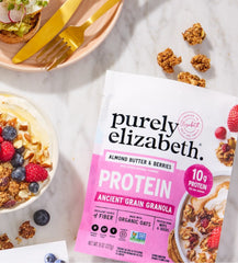Almond Butter & Berries Protein Granola