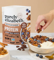 Dark Chocolate Blueberry Protein Granola